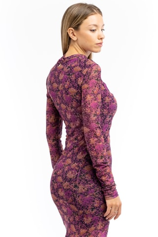 Robe fourreau - Violet