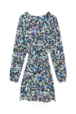 Robe patineuse - Bleu et vert