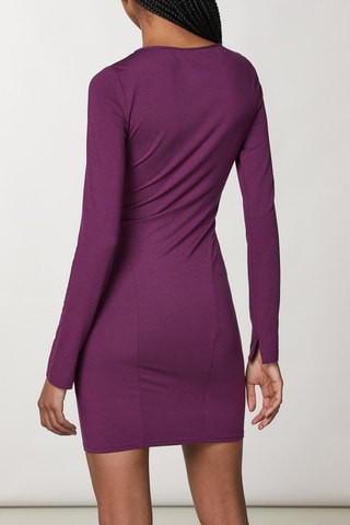 Robe fourreau - Violet