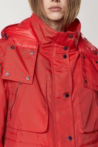 Jasje met Capuchon - Rood