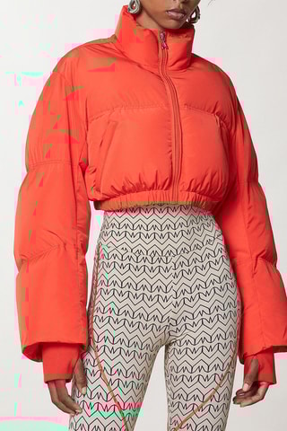 Gewatteerde Jas - Oranje