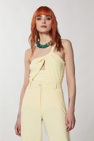 Body asimétrico - Amarillo