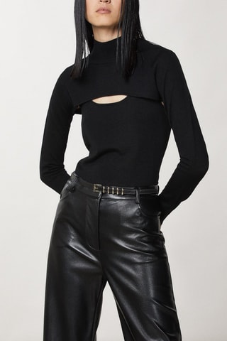 Pull en laine - Noir