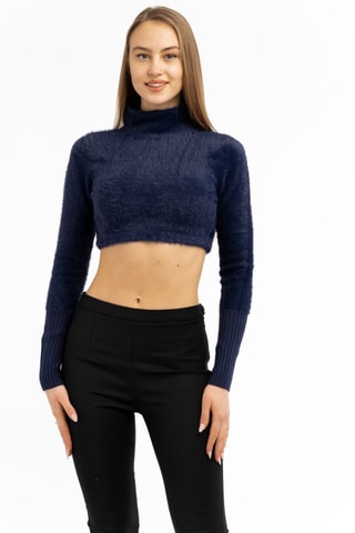 Crop top - Bleu