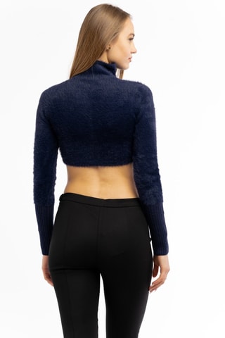 Crop top - Bleu