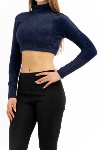 Crop top - Bleu