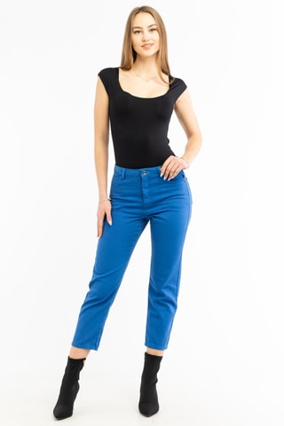 7/8 Broek - Blauw
