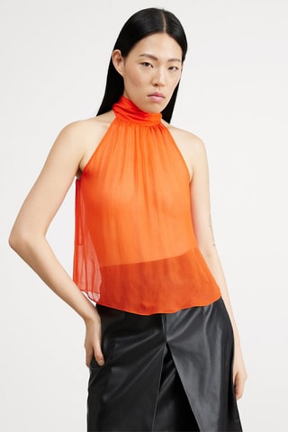 Top - Orange