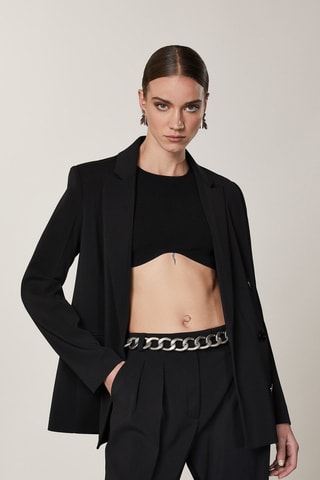 Crop top - Noir