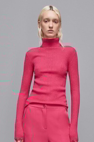 Pull en laine - Rose