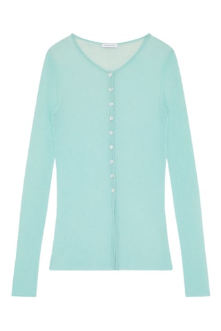 Gilet en laine - Turquoise