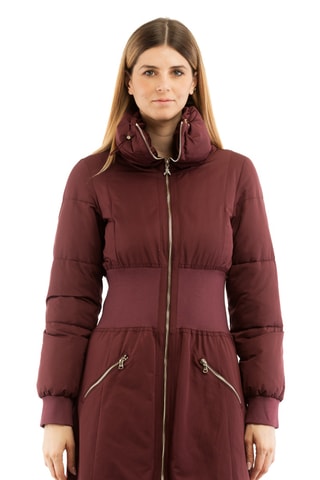 Gewatteerde Jas - Bordeauxrood