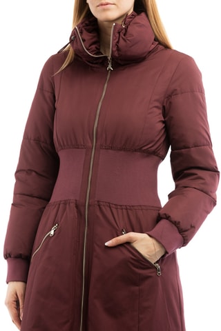 Gewatteerde Jas - Bordeauxrood