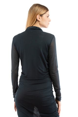 Robe chemise - Bleu foncé