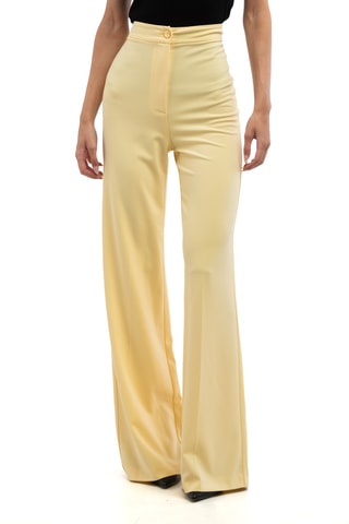 Broek Hoge Taille - Geel