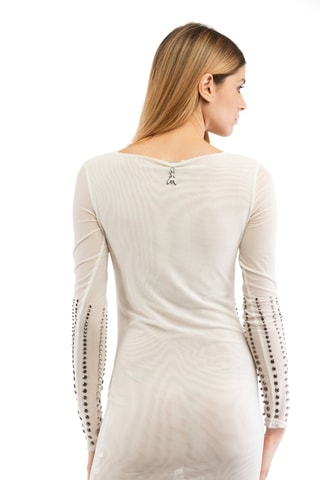 Nauwaansluitende Jurk - Wit