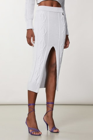 Jupe fourreau - Blanc