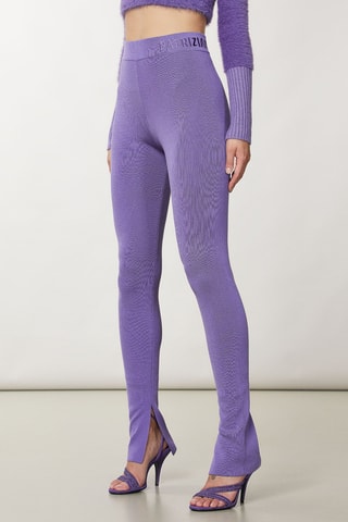 Legging Hoge Taille - Paars