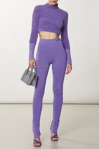 Legging Hoge Taille - Paars