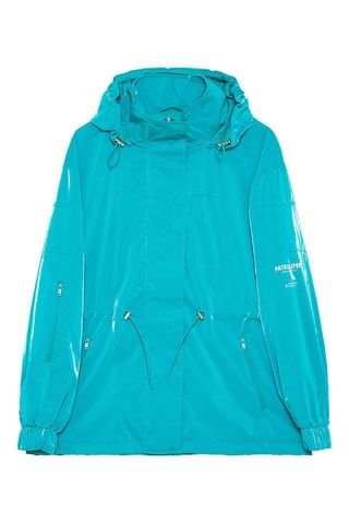 Jasje met Capuchon - Turquoise