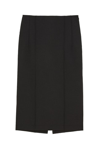 Jupe droite - Noir