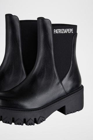 Leren Chelsea Boots - Zwart