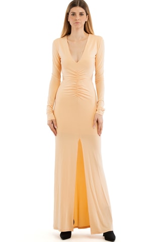 Robe longue - Beige