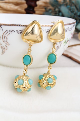 Oorbellen - Amazonieten