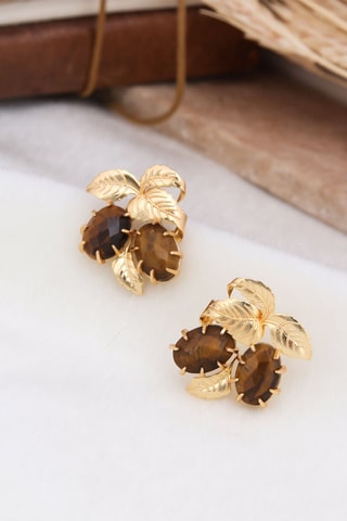 Oorbellen - Tijgeroog