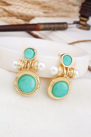 Oorbellen Amazonieten