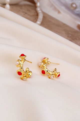 Halve Creolen - Cultivéparels