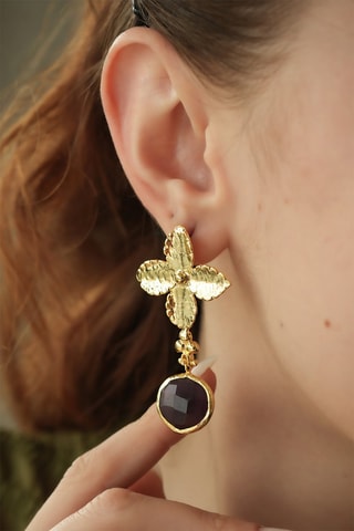 Oorbellen - Amethisten