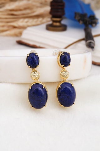 Oorbellen - Lapis Lazuli