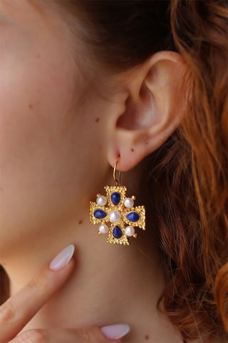 Oorbellen - Lapis Lazuli