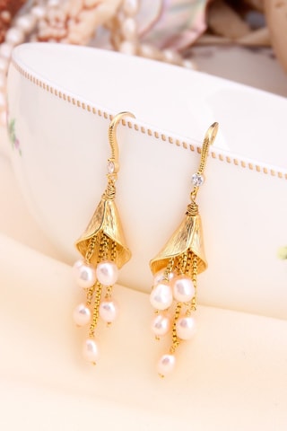 Oorbellen - Doublé Geelgoud