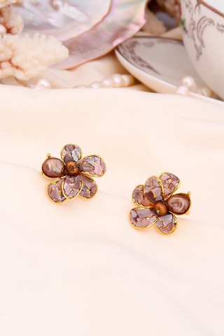 Oorbellen - Doublé Geelgoud