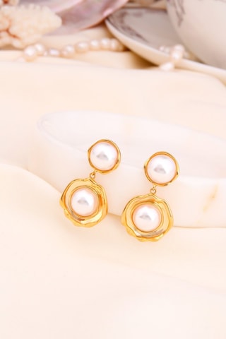 Oorbellen - Doublé Geelgoud