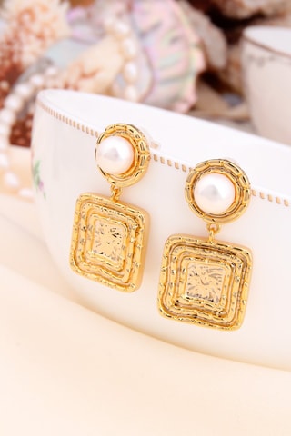 Oorbellen - Doublé Geelgoud