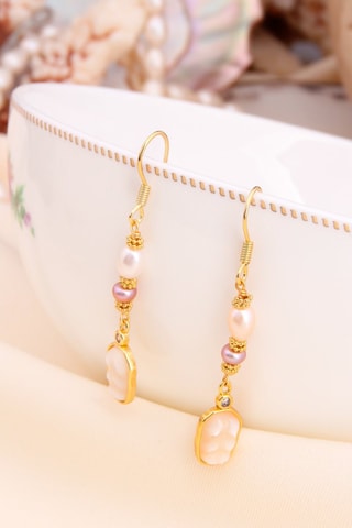 Oorbellen - Doublé Geelgoud