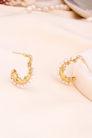 Oorbellen - Doublé Geelgoud