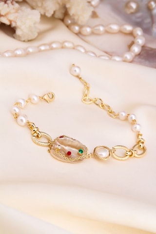 Armband - Cultivéparels en Zirkonia's