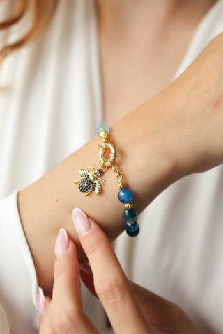 Armband - Agaten en Zirkonia’s