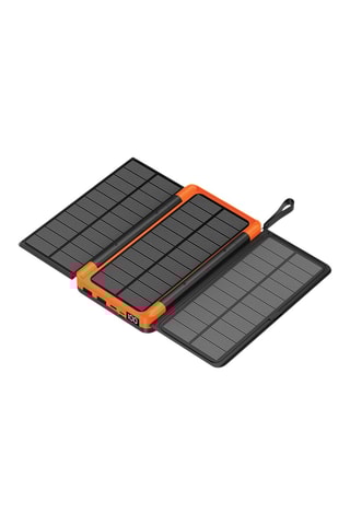 Powerbank 20000 mAh QI Eko - A energia solare - Torcia