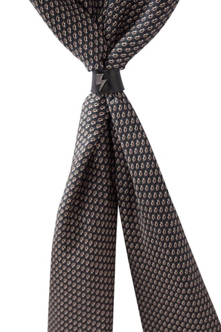 Lenço em seda - Preto - IKKS