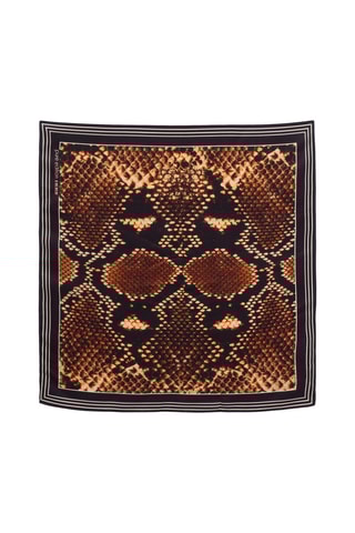 Lenço em seda - Preto - IKKS