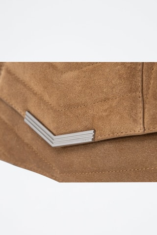 Mala em couro de vitelo - Castanho - IKKS