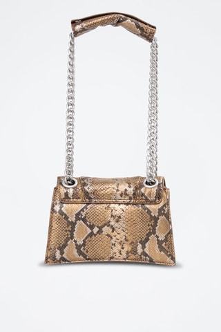 Mala em couro - Dourado - IKKS