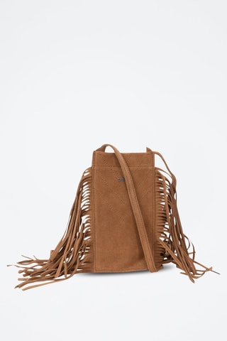 Pochete em couro - Camel - IKKS