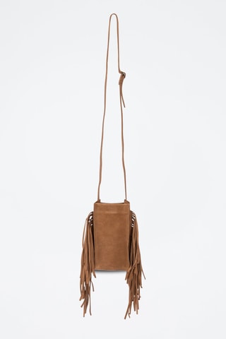 Pochete em couro - Camel - IKKS