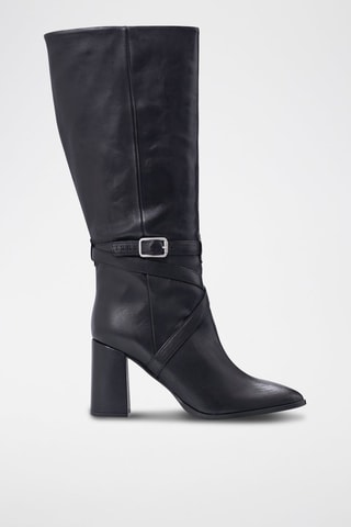 Botas em couro - Preto - IKKS